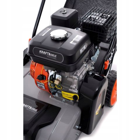 Aerator Wertykulator 3w1 4,8kw 6500 obr/min 196 cc Kosz 40L Kraft&Dele