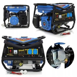 Agregat Prądotwórczy Przenośny Jednofazowy 230V/12V 3000W 7KM Kraft&Dele