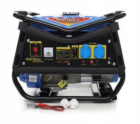 Agregat Prądotwórczy Przenośny Jednofazowy 230V/12V 3000W 7KM Kraft&Dele