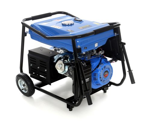 Agregat Prądotwórczy Przenośny Jednofazowy 230V/12V 5000W 7KM Kraft&Dele
