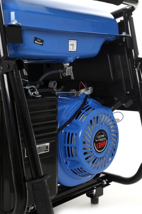 Agregat Prądotwórczy Przenośny Jednofazowy 230V/12V 5000W 7KM Kraft&Dele