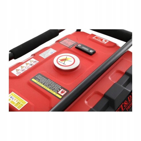 Agregat Prądotwórczy Przenośny Trójfazowy Kraft&Dele 3000 W Benzyna