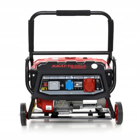 Agregat Prądotwórczy Przenośny Trójfazowy Kraft&Dele 3000 W Benzyna