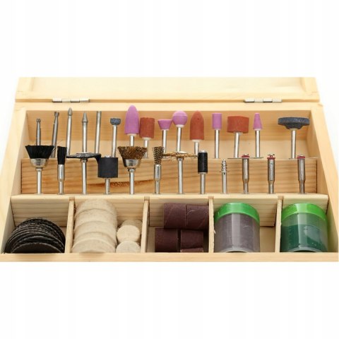 Akcesoria Zestaw do Mini szlifierki 100 Elementów Szlifowanie Polerowanie