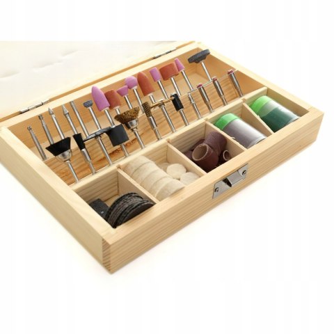 Akcesoria Zestaw do Mini szlifierki 100 Elementów Szlifowanie Polerowanie