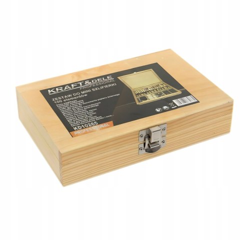 Akcesoria Zestaw do Mini szlifierki 100 Elementów Szlifowanie Polerowanie