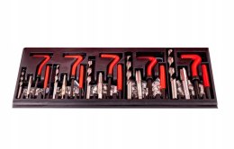 Gwintowniki Zestaw Naprawczy do Gwintów 131 Elementów Sztuk Kraft&Dele