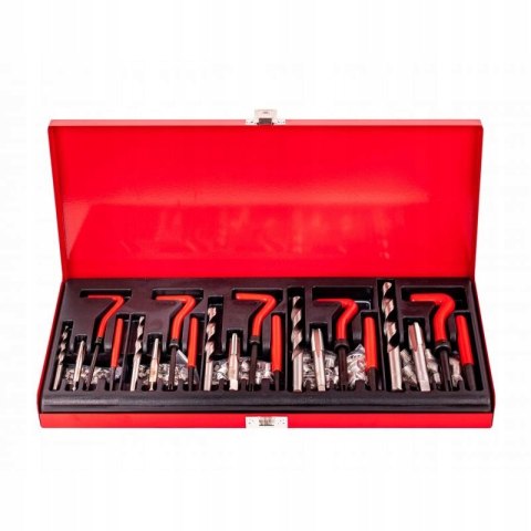 Gwintowniki Zestaw Naprawczy do Gwintów 131 Elementów Sztuk Kraft&Dele