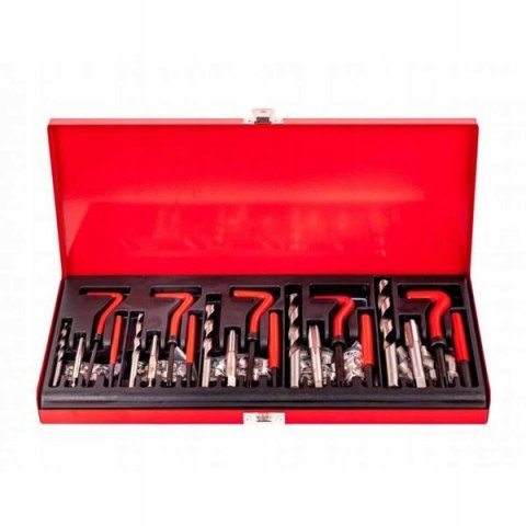 Gwintowniki Zestaw Naprawczy do Gwintów 131 Elementów Sztuk Kraft&Dele