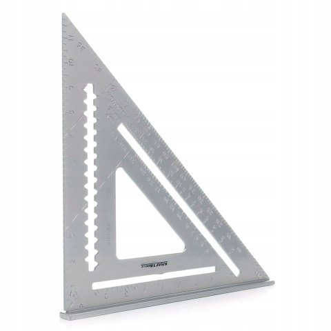 Kątownik Aluminiowy Uniwersalny Stopka Stolarski Dekarski 12" Kraft&Dele