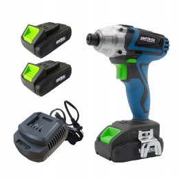 Klucz Udarowy 750 Nm Nasadki 2x Baterie Ładowarka Walizka 3Ah 21V