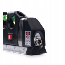 Poziomica Laserowa Libella z miarą 250 cm 2.5 m Kraft&Dele