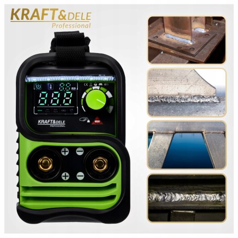 SPAWARKA INWERTOROWA INWERTEROWA 330A LCD MMA IGBT TIG LIFT MASKA PRZEWODY