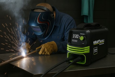 SPAWARKA INWERTOROWA INWERTEROWA 330A LCD MMA IGBT TIG LIFT MASKA PRZEWODY