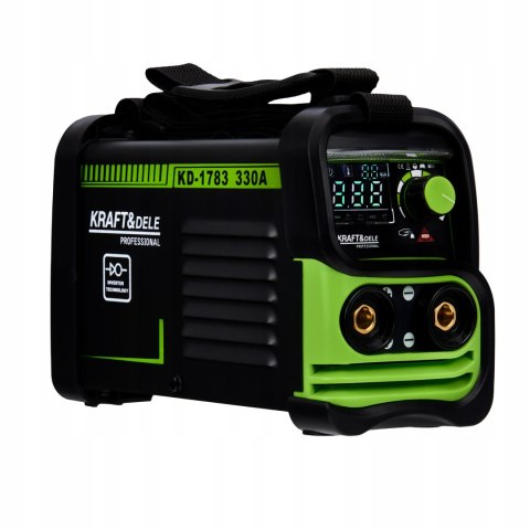 SPAWARKA INWERTOROWA INWERTEROWA 330A LCD MMA IGBT TIG LIFT MASKA PRZEWODY