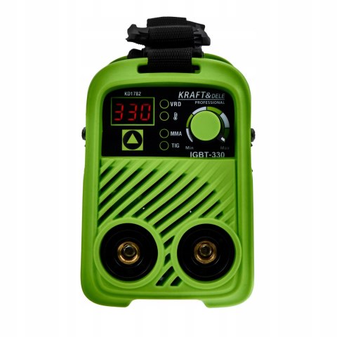 SPAWARKA INWERTOROWA INWERTEROWA 330A LCD MMA IGBT TIG LIFT MASKA PRZEWODY