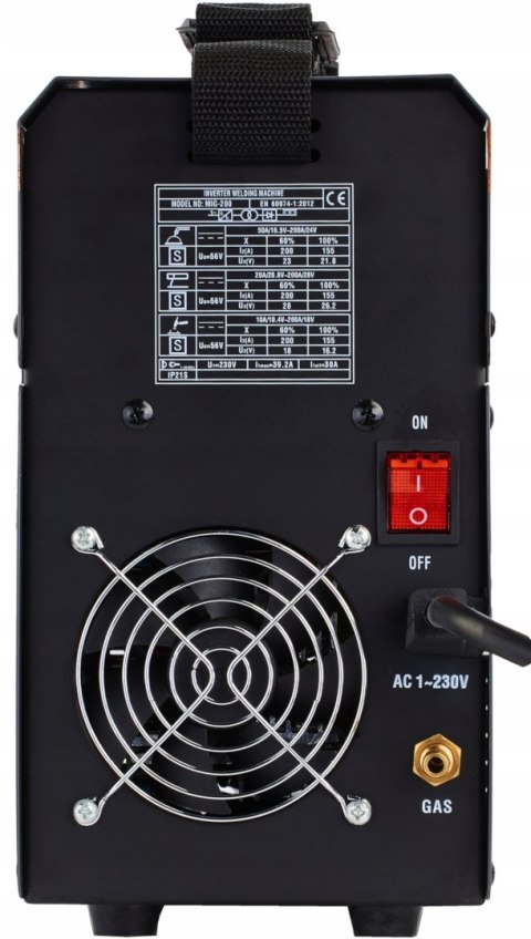 Spawarka Inwertorowa Kraft&Dele 20-330 A MIG MAG MMA FLUX 4w1 Inwerterowa