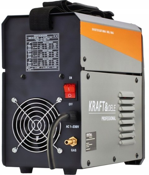Spawarka Inwertorowa Kraft&Dele 20-330 A MIG MAG MMA FLUX 4w1 Inwerterowa
