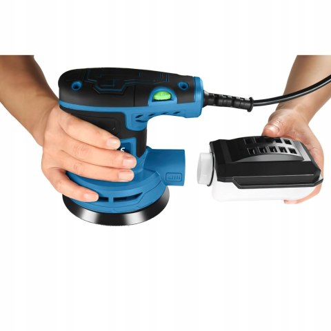 Szlifierka Mimośrodowa Sieciowa 230V 1300W 13.000 RPM 125 mm W.D.S.