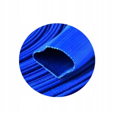 Wąż Gumowy Płaski Kraft&Dele KD779 2 Cale 52mm 100m