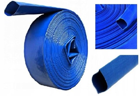 Wąż Gumowy Płaski Kraft&Dele KD779 2 Cale 52mm 100m
