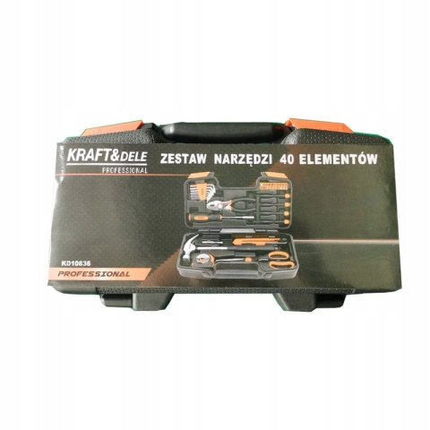 ZESTAW NARZĘDZI KLUCZE NASADOWE W WALIZCE 40 EL
