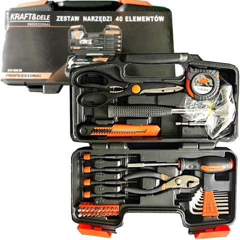 ZESTAW NARZĘDZI KLUCZE NASADOWE W WALIZCE 40 EL