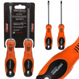 Zestaw Śrubokrętów Wkretaków 2 Sztuki Kraft&Dele