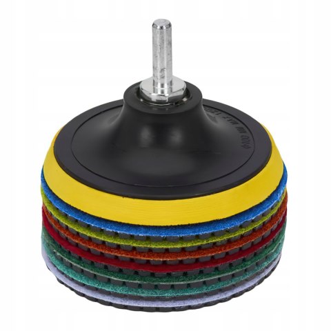 Zestaw Tarcze Diamentowe do Szlifowania Polerowaniu Gresu Ceramiki Kamienia