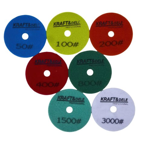 Zestaw Tarcze Diamentowe do Szlifowania Polerowaniu Gresu Ceramiki Kamienia