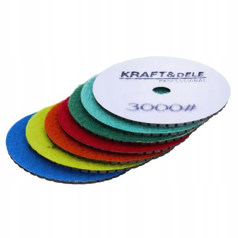 Zestaw Tarcze Diamentowe do Szlifowania Polerowaniu Gresu Ceramiki Kamienia