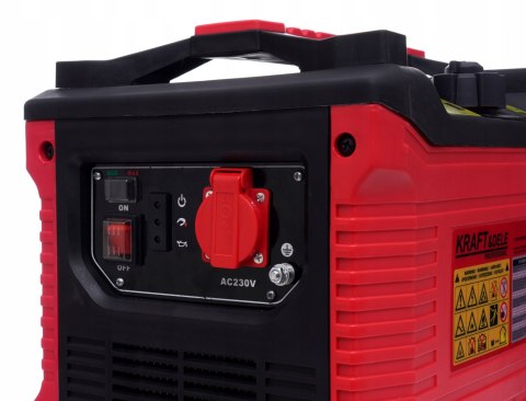 AGREGAT PRĄDOTWÓRCZY INERTOROWY KD192 PRZENOŚNY JEDNOFAZOWY BENZYNA 1000W