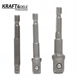 Adaptery na Nasadki 3 Sztuki 1/4