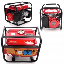 Agregat Prądotwórczy Przenośny Jednofazowy 1500W 12/230V Benzyna Kraft&Dele