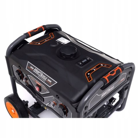 Agregat Prądotwórczy Przenośny Jednofazowy Kraft&Dele 3500W 3,2 kW / 3,5kW