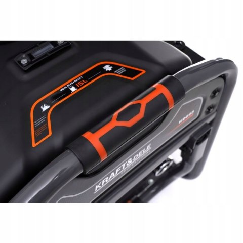 Agregat Prądotwórczy Przenośny Jednofazowy Kraft&Dele 3500W 3,2 kW / 3,5kW