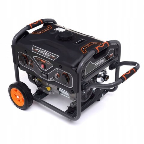 Agregat Prądotwórczy Przenośny Jednofazowy Kraft&Dele 3500W 3,2 kW / 3,5kW