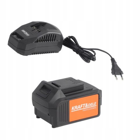 Kosiarka Akumulatorowa Elektryczna do Trawy 21V 4AH Kosz 32L Kraft&Dele