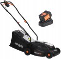 Kosiarka Akumulatorowa Elektryczna do Trawy 21V 4AH Kosz 32L Kraft&Dele
