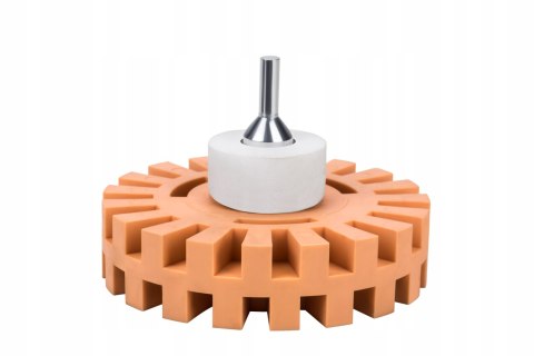 Krążek Gumowy do Usuwania Kleju 100/25 mm Gwint 8 mm Kraft&Dele