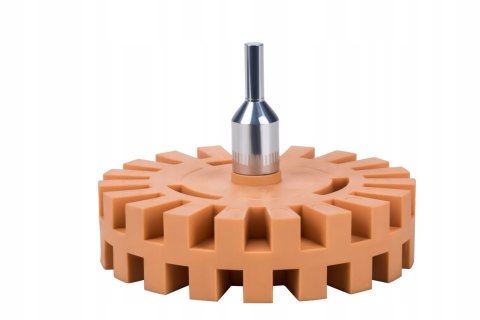 Krążek Gumowy do Usuwania Kleju 100/25 mm Gwint 8 mm Kraft&Dele