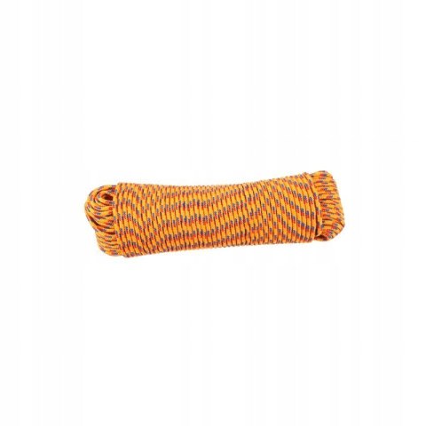 Lina Wielofunkcyjna 5 mm x 50 m Żółta Ogrodowa Namiotu KRAFT&DELE