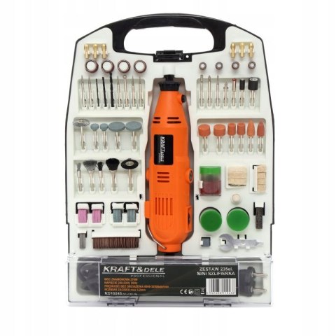 MULTISZLIFIERKA MINI-SZLIFIERKA ZESTAW 235 el.