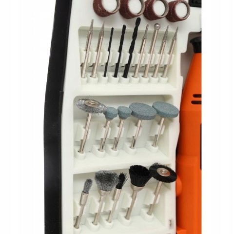MULTISZLIFIERKA MINI-SZLIFIERKA ZESTAW 235 el.
