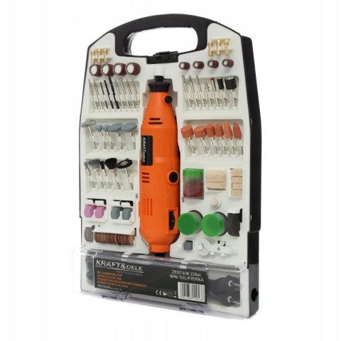 MULTISZLIFIERKA MINI-SZLIFIERKA ZESTAW 235 el.