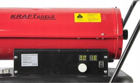 NAGRZEWNICA OLEJOWA 35KW LCD DMUCHAWA + TERMOSTAT KD11711