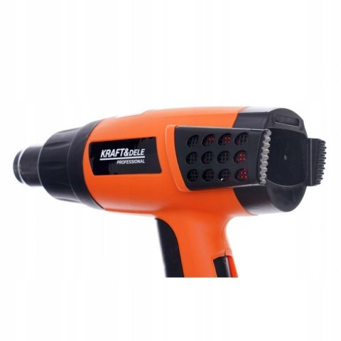 OPALARKA ZGRZEWARKA ELEKTRYCZNA 230V 580C 2000W 2 BIEGI 4 DYSZE KD3027