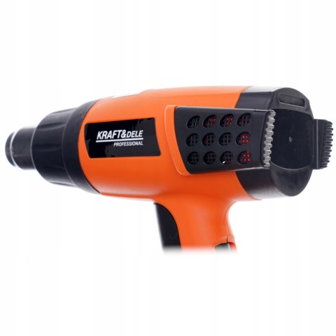 OPALARKA ZGRZEWARKA ELEKTRYCZNA 230V 580C 2000W 2 BIEGI 4 DYSZE KD3027