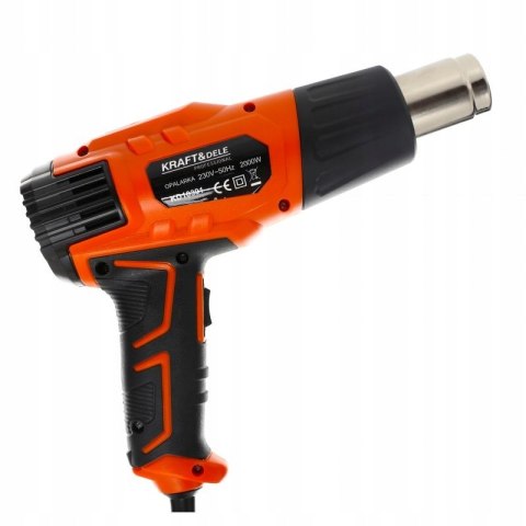 Opalarka Elektryczna 2 Tryby Pracy 2000 W 230 V 550 °C Kraft&Dele