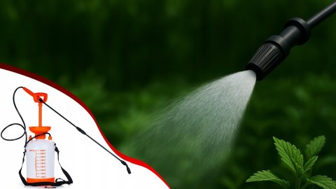 Opryskiwacz Ciśnieniowy 8 L Ręczny Pompa 2 Bary Kraft&Dele